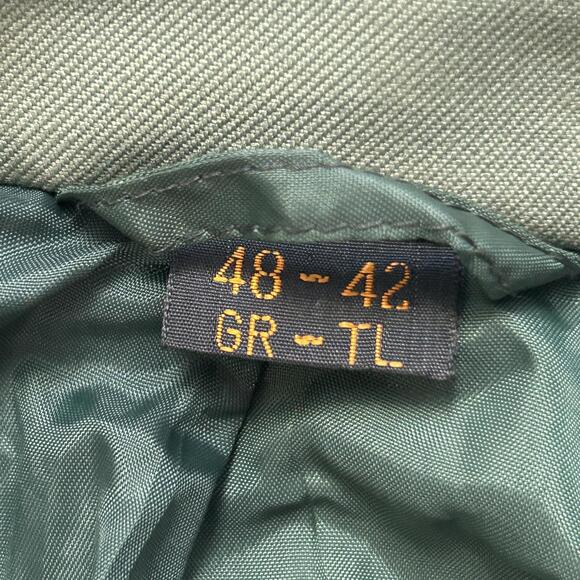 Vintage Sears Olive Green Button-Up Jacket with Four Pockets Mens Size XL 48/42 - Picture 3 of 9